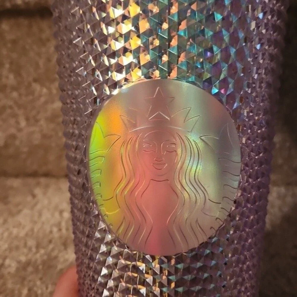 Starbucks SET of 2023 Unicorn Iridescent Purple 24oz Venti & 16oz Grande NWT